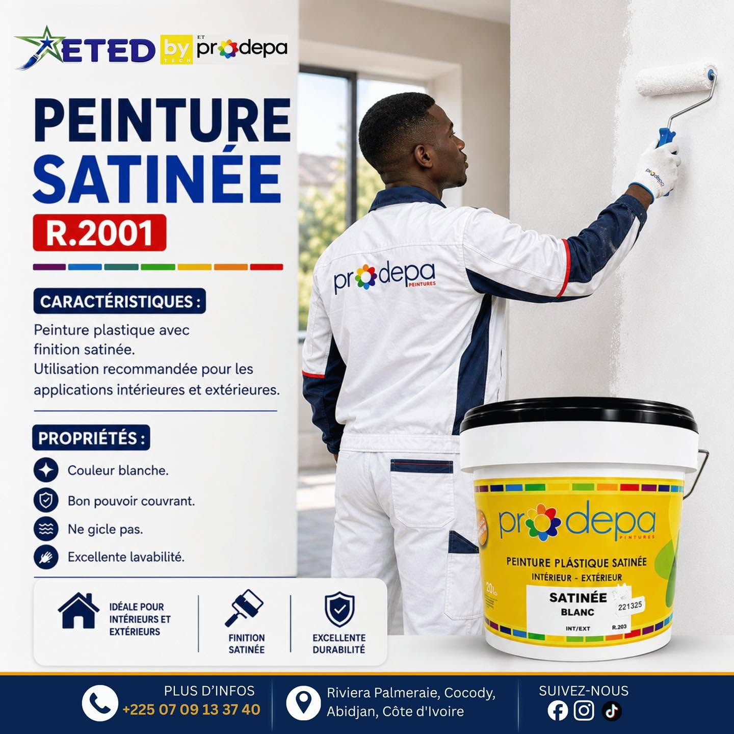 Peintures intérieures et extérieures